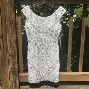 white SHAIL K dress